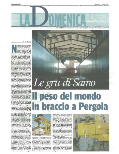 Articolo Corriere Adriatico del 9 maggio 2010